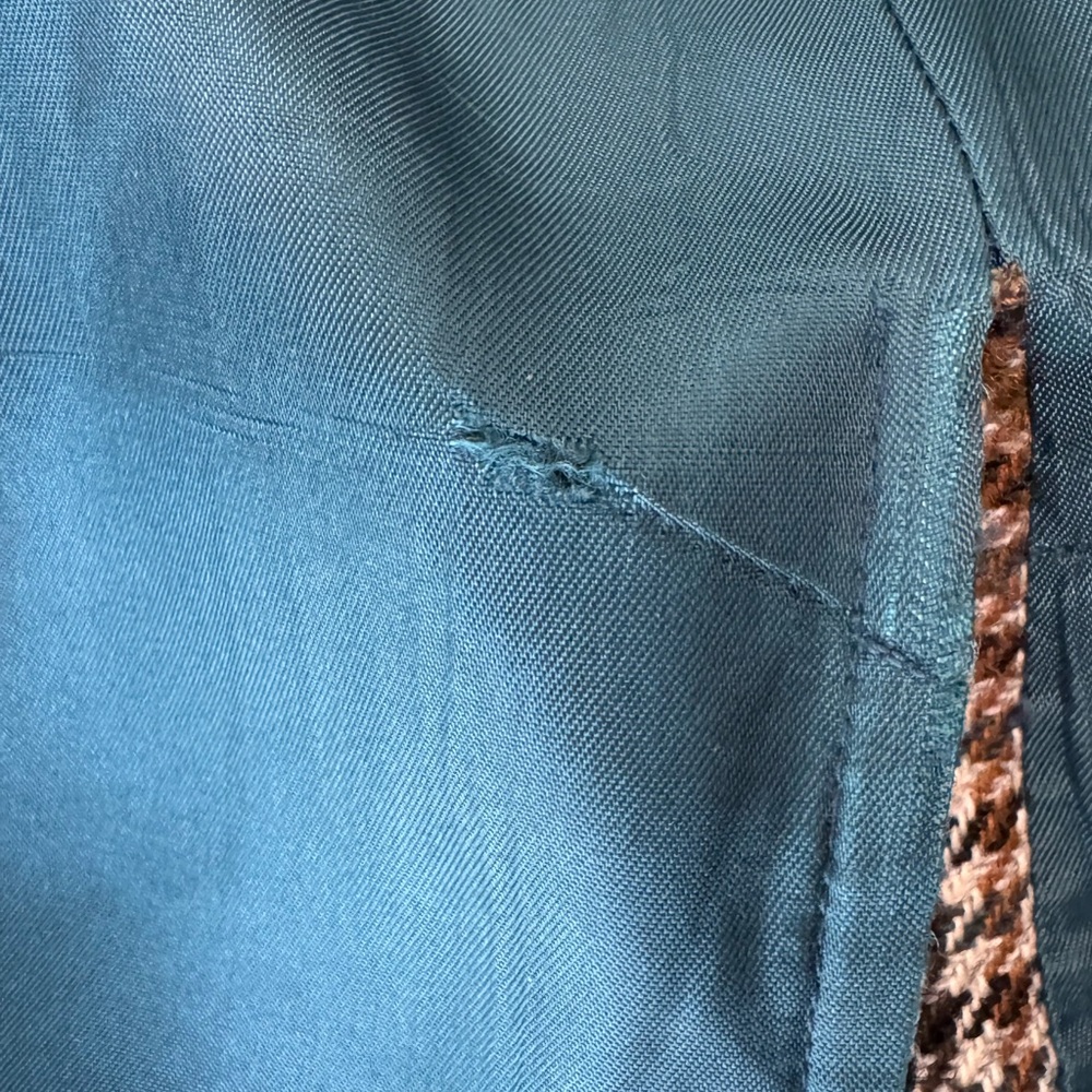 Vtg Pendleton Wool Houndstooth Jacket - image 4